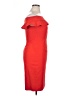 Eliza J Solid Red Cocktail Dress Size 12 - photo 4