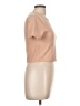 Zara Tan Short Sleeve Top Size L - photo 4