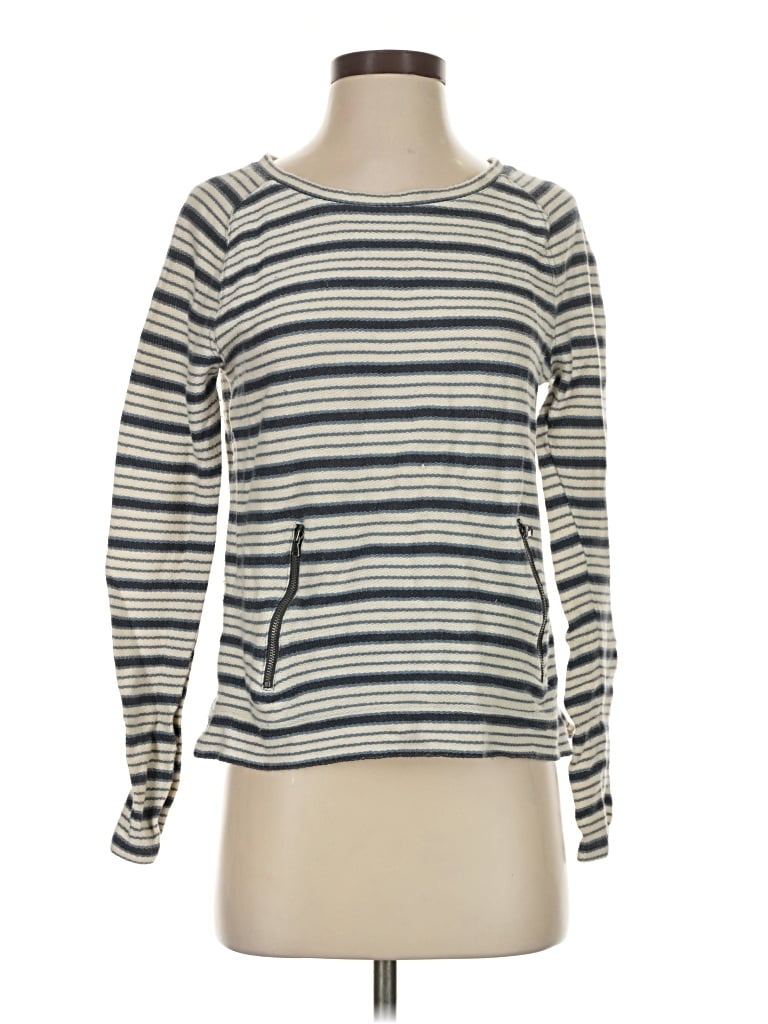 Click to view more detailed imagery on our partner's website Pre-owned Lou & Grey For Loft Pullover Sweater In Ivory