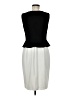 Ann Taylor Color Block Gray Cocktail Dress Size 6 - photo 2
