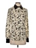 Catherine Malandrino 100% Polyester Paisley Ivory Long Sleeve Blouse Size S - photo 1