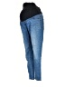 Isabel Maternity Solid Blue Jeans Size 4 - photo 1