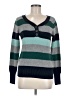 St. John's Bay Stripes Teal Pullover Sweater Size M - photo 1