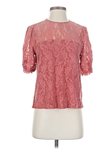 By Anthropologie Short Sleeve Blouse (view 1)