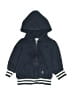 Petit Bateau Blue Zip Up Hoodie 3-6 MO / 6 MO - photo 1