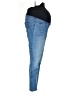 Isabel Maternity Solid Blue Jeans Size 4 - photo 4