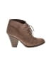 Mia Brown Tan Ankle Boots Size 10 - photo 1