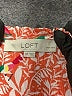 Ann Taylor LOFT 100% Rayon Orange Sleeveless Blouse Size M - photo 7