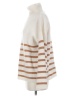 FRAME Stripes Ivory Turtleneck Sweater Size XS - photo 5