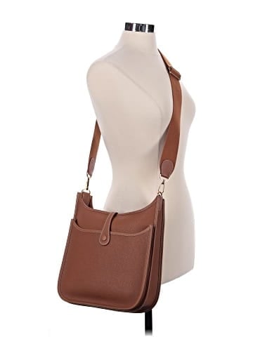 Hermès Taurillon Clemence Evelyne III PM Gold (view 2)