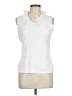 J. McLaughlin White Sleeveless Blouse Size L - photo 1