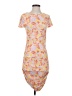 No Boundaries Print Orange Casual Dress Size S - photo 1