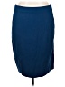 Attention Solid Blue Casual Skirt Size XXL - photo 1