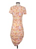 No Boundaries Print Orange Casual Dress Size S - photo 2