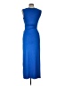 Unbranded 100% Polyester Blue Cocktail Dress Size L - photo 2