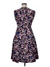 J.Crew 100% Silk Floral Blue Cocktail Dress Size 14 - photo 2