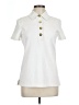 Elizabeth McKay Ivory Short Sleeve Top Size L - photo 1