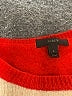 J.Crew 100% Wool Graphic Red Cardigan Size L - photo 7