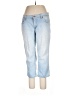 Faded Glory Hearts Blue Jeans Size 14 - photo 1