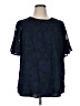 Unbranded Blue Short Sleeve Blouse Size XL - photo 1