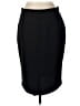 Attention Solid Black Formal Skirt Size L - photo 2