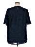 Unbranded Blue Short Sleeve Blouse Size XL - photo 2