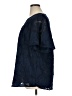 Unbranded Blue Short Sleeve Blouse Size XL - photo 5