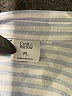Croft & Barrow Stripes Gray Short Sleeve Blouse Size L (petite) - photo 7