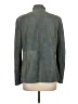 Giorgio Armani 100% Leather Solid Teal Leather Jacket Size EU 42 / US 12 - photo 2