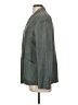Giorgio Armani 100% Leather Solid Teal Leather Jacket Size EU 42 / US 12 - photo 5