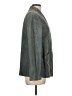 Giorgio Armani 100% Leather Solid Teal Leather Jacket Size EU 42 / US 12 - photo 4