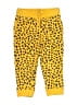 Stella McCartney Animal Print Yellow Casual Pants Size 4 - photo 1