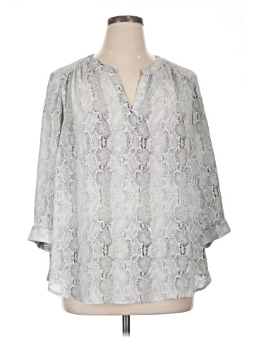 Carolina Belle 3/4 Sleeve Blouse (view 1)