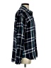NSR 100% Rayon Plaid Blue Long Sleeve Button-Down Shirt Size S - photo 4