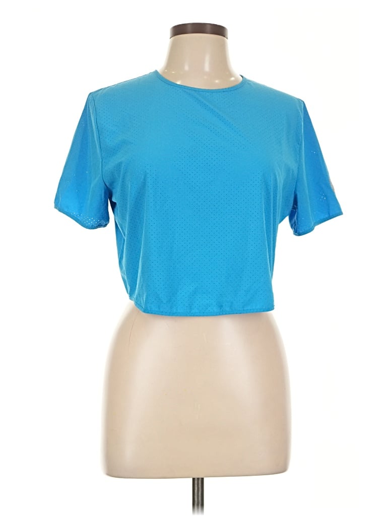 Pre-owned Nike Active T-shirt In Blue