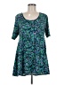 Lularoe Paisley Blue Casual Dress Size M - photo 1