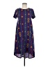 Lularoe Print Purple Casual Dress Size S - photo 1