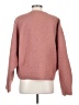 Zara Solid Pink Pullover Sweater Size S - photo 2