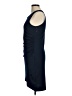 Olivia Grey Solid Blue Cocktail Dress Size M - photo 5