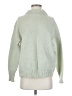 Vince. Solid Green Turtleneck Sweater Size S - photo 1