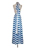 Unbranded 100% Polyester Blue Casual Dress Size S (estimated) - photo 2