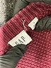 Gap 100% Cotton Burgundy Pullover Sweater Size S - photo 7