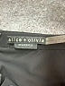 Alice + Olivia Solid Black Casual Skirt Size 4 - photo 3