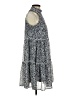 Mud Pie 100% Polyester Polka Dots Blue Casual Dress Size S - photo 4