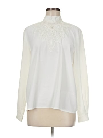 Karen Scott Long Sleeve Blouse (view 1)