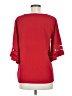 Maurices Red 3/4 Sleeve Top Size M - photo 2
