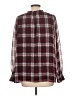 Talbots Burgundy Long Sleeve Blouse Size L - photo 2