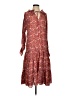 o.p.t 100% Polyester Paisley Red Casual Dress Size XS - photo 1