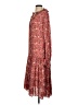 o.p.t 100% Polyester Paisley Red Casual Dress Size XS - photo 5
