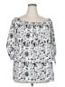 Elizabeth White 3/4 Sleeve Blouse Size L (estimated) - photo 1